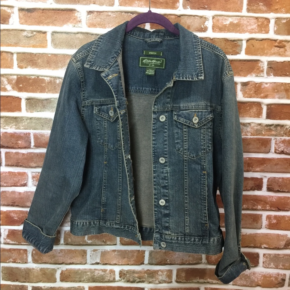 Eddie Bauer Denim - Jacket Size M